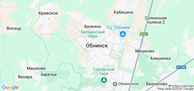 Карта дождя в обнинске