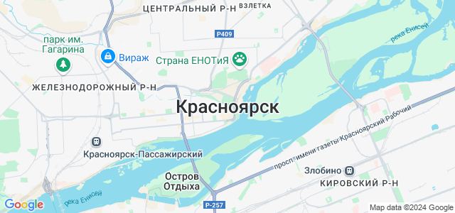 Заозерный красноярск карта