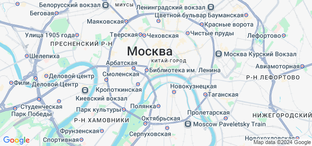 Дзержинский карта москвы