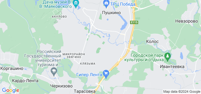Карта осадков пушкино в реальном. Пушкин Московская область на карте.
